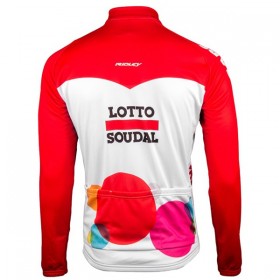Maillot vélo 2018 Lotto Soudal Manches Longues N001